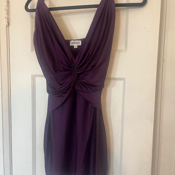 Revolve Purple Mini Dress - Picture 2 of 4